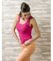 малинен топ AMBER