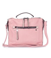 розова чанта LARA