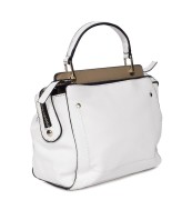 бяла чанта LARA