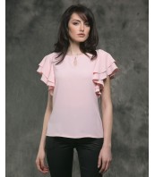 розова блуза BUBLE