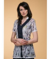 цветна риза с къс ръкав BAVARIA