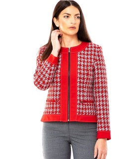 червено сако STELINA