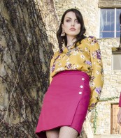 блуза цвят горчица BORA