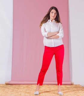 червен панталон NATANIEL