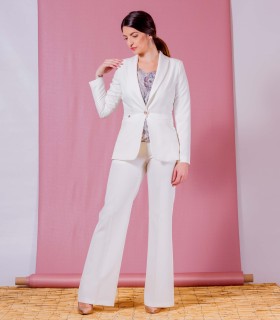 бяло сако SASIA