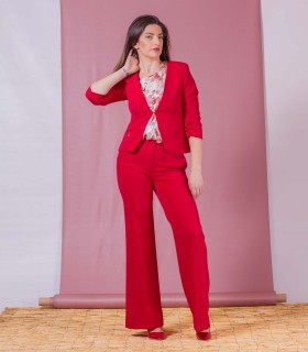 червен панталон NELSON