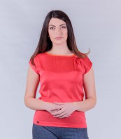 червена блуза AGATA
