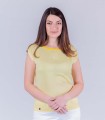 жълта блуза AGATA