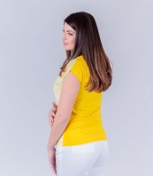 жълта блуза AGATA