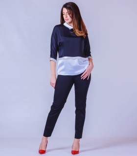 синя блуза BELEN