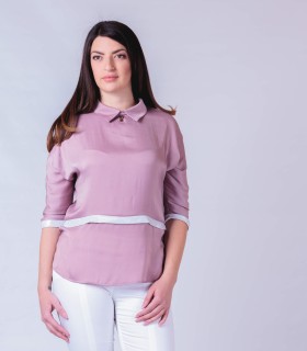 розова блуза BELEN