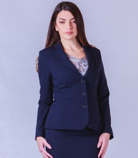 тъмно синьо сако VAYANA