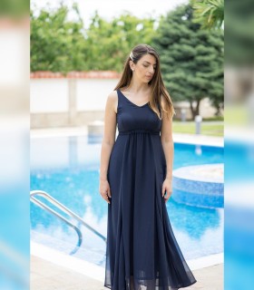 Дълга шифонена рокля Dimana