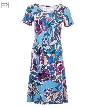 Цветна дамска рокля Katania