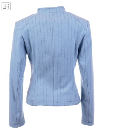 бебешко синьо вълнено сако Vanesa