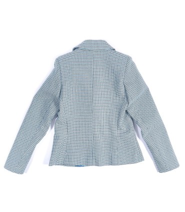 Дамско пролетно сако в каре с хастар от ЕТЕРЕ