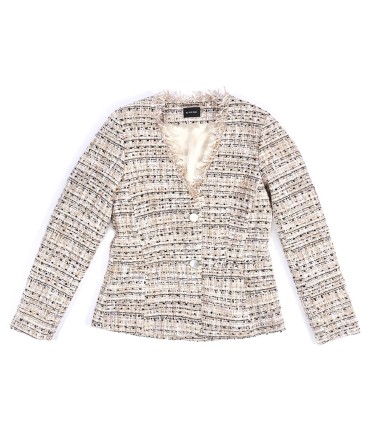 Златисто дамско сако с големи копчета от ЕТЕРЕ