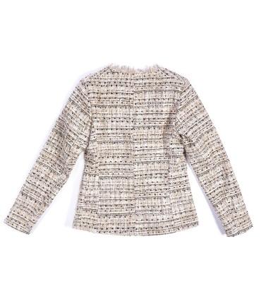 Златисто дамско сако с големи копчета от ЕТЕРЕ