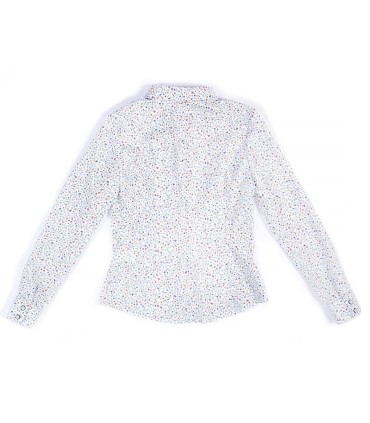 Дамска риза от фин памук с цветен принт от ЕТЕРЕ