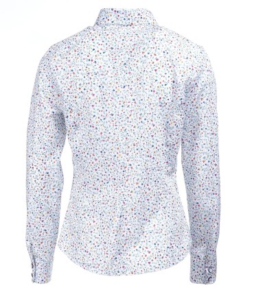 Дамска риза от фин памук с цветен принт от ЕТЕРЕ