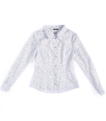 Дамска риза от фин памук с цветен принт от ЕТЕРЕ