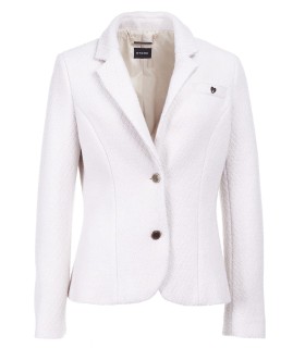 Мръсно бяло дамско сако от Етере с множество аксесоари