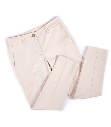 Бежов дамски панталон за всеки ден от Етере