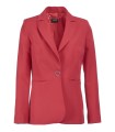 Червено дамско сако удължено SECRET