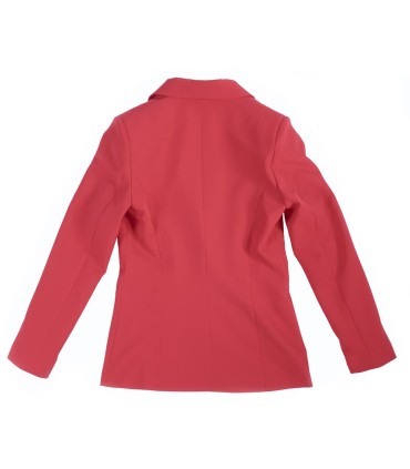 Червено дамско сако удължено SECRET