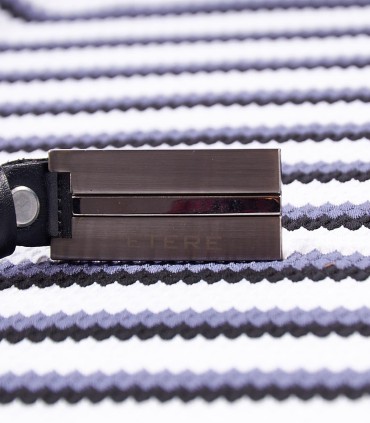 Рокля в бяло и синьо рае KAT5