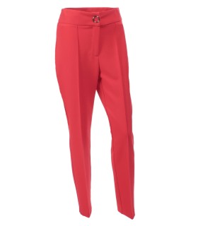 червен стеснен панталон NATI1