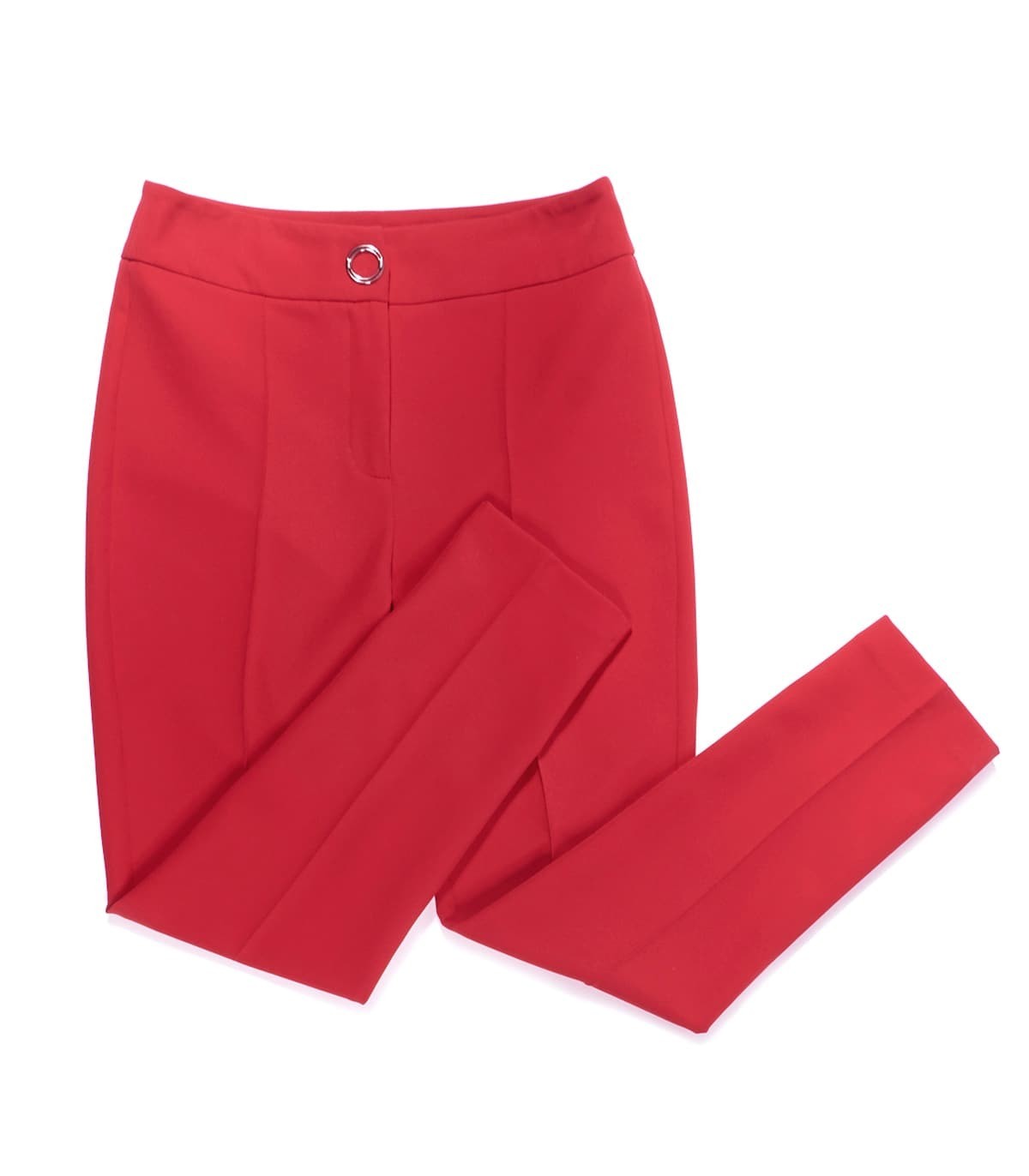 червен стеснен панталон NATI6
