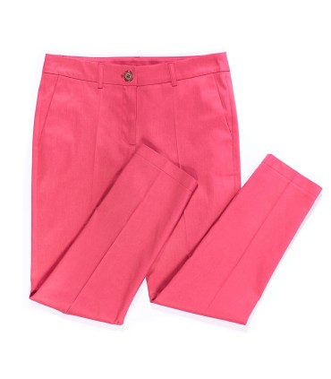 памучен панталон в цвят корал NIKO4