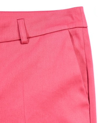 памучен панталон в цвят корал NIKO7