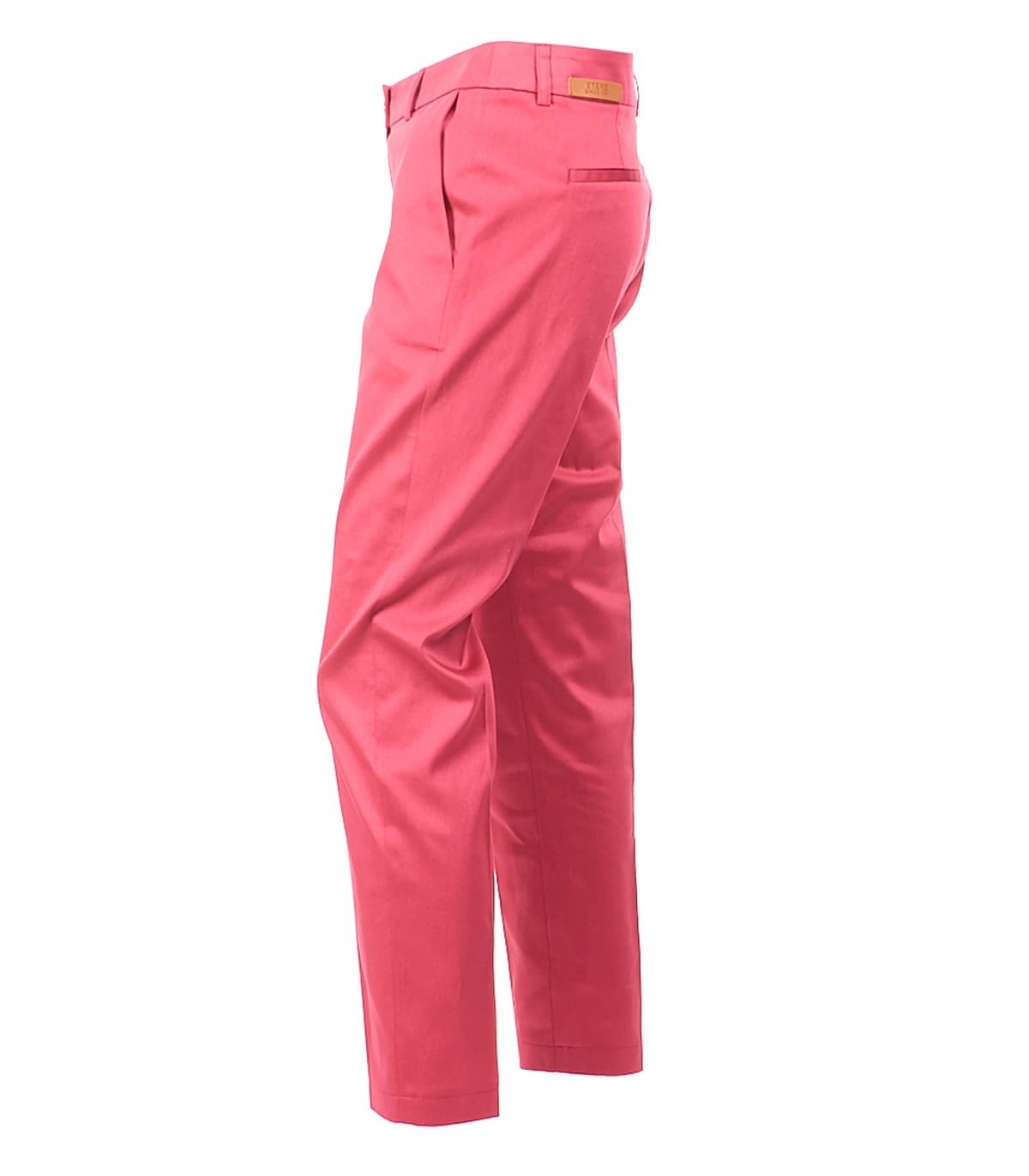 памучен панталон в цвят корал NIKO11
