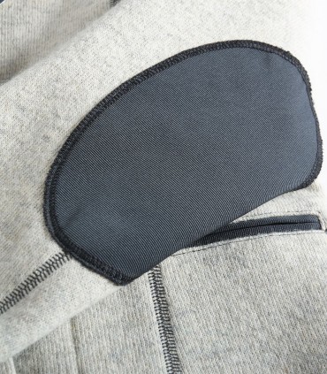 Вълнено сако вталена кройка от 100% вълна с кръпки на лактите