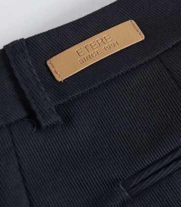 Дамски класически черен панталон със сако