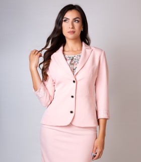 Елегантно дамско сако Velena Pink от ЕТЕРЕ