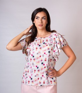 Дамска Риза от 100% вискоза с 1 копче от ЕТЕРЕ.