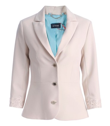 Елегантно дамско сако Velena Beige от ЕТЕРЕ