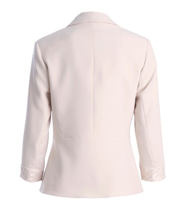 Елегантно дамско сако Velena Beige от ЕТЕРЕ