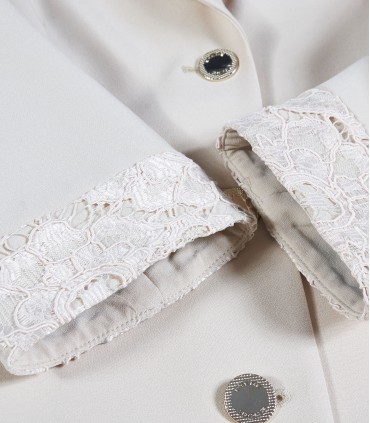 Елегантно дамско сако Velena Beige от ЕТЕРЕ