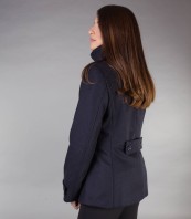 Късо тъмносиньо дамско палто от ЕТЕРЕ 8