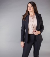 Кремаво дамско боди с официална нотка от Етере