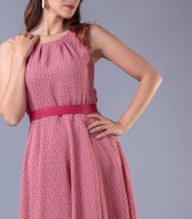 Малинова лятна рокля MATEA