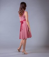 Малинова лятна рокля MATEA