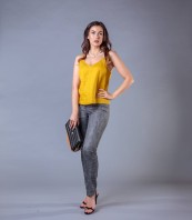 Стилен дамски сив панталон