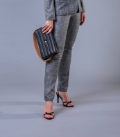 Стилен дамски сив панталон