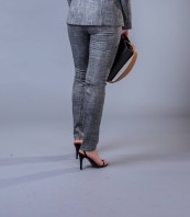 Стилен дамски сив панталон