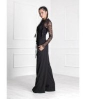 Дълги панталони с широки крачоли тип Палацо